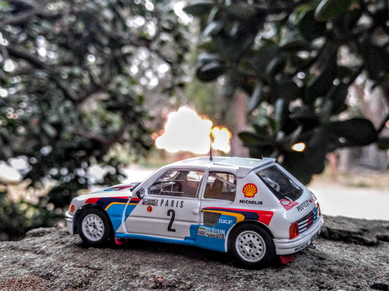 And, finally, an Ari Vatanen car, his Monte winner from eBay
